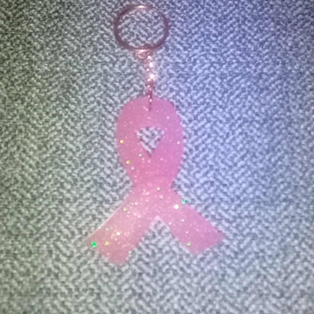 Breast Cancer Awareness Keychain